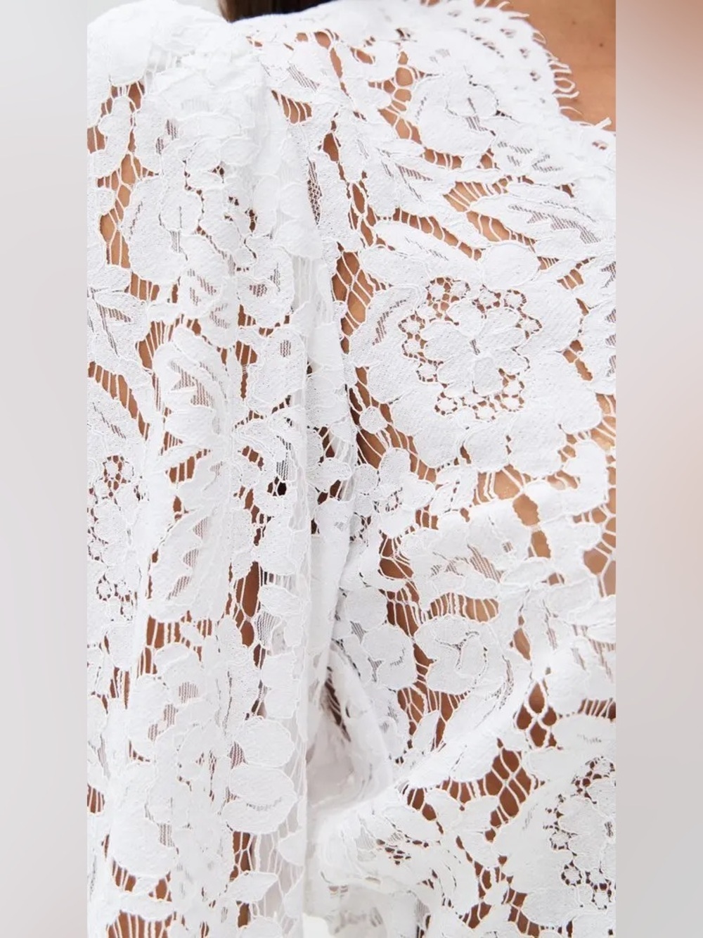 GENERATION LOVE Kairi Lace Wrap womens Blouse size XL cottage core NWT - Picture 6 of 14